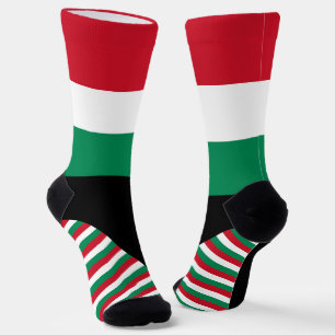 Ungarn Socken, ungarische Flaggen / Sport Socken