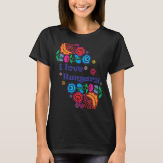 Ungarn Souvenirgeschenk für Frauen T-Shirt