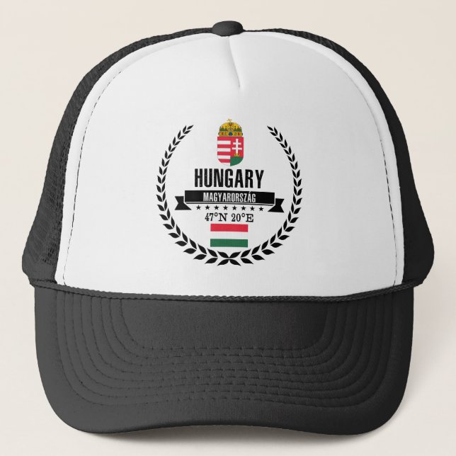 Ungarn Truckerkappe (Vorderseite)