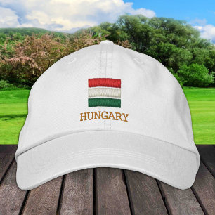Ungarn und Ungarische Flaggenmode / Patrioten Bestickte Baseballkappe