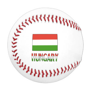 Ungarn und Ungarn-Flagge Personalisiert  Baseball