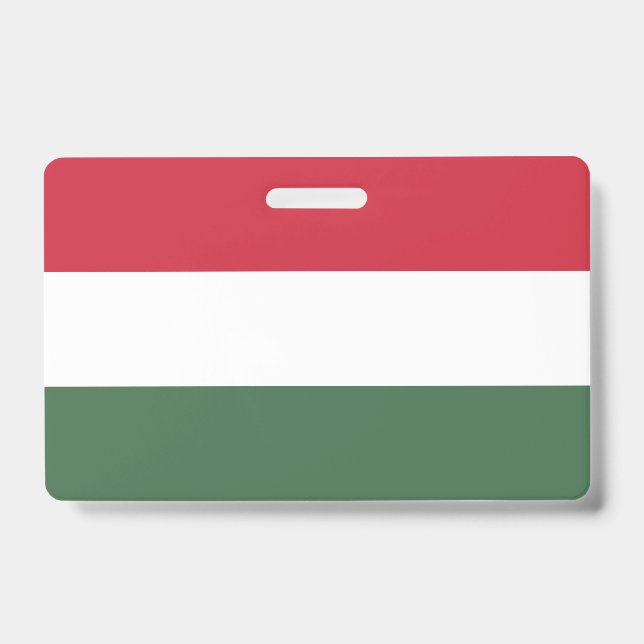 Ungarnflagge Ausweis (Vorderseite)