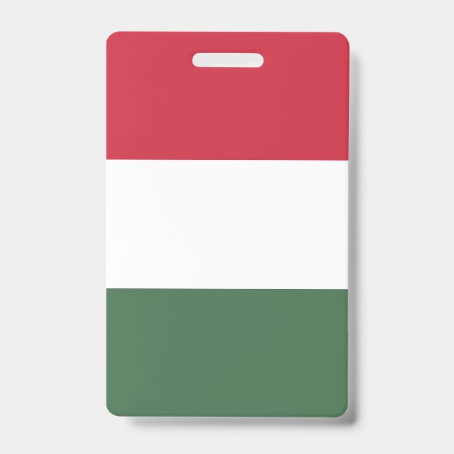 Ungarnflagge Ausweis (Vorderseite)