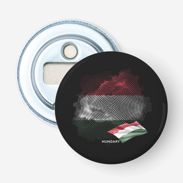 Ungarnflagge Flaschenöffner (Vorderseite)
