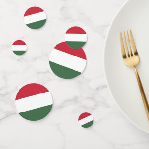 Ungarnflagge Konfetti