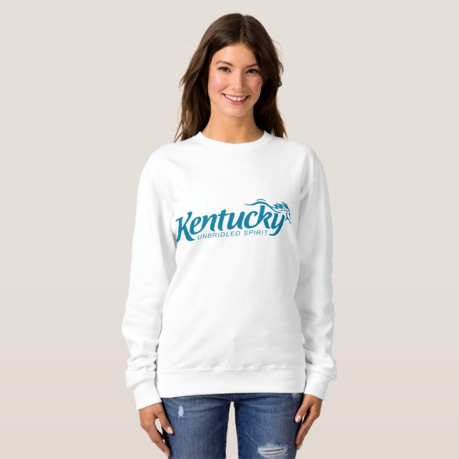Ungebremster Geist von Kentucky Sweatshirt (Vorne ganz)