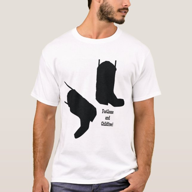 Ungebunden und Childfree! T-Shirt (Vorderseite)