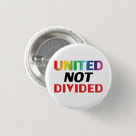 Ungegliedert - rot, weiß, blau, lgbtq Stolz Button