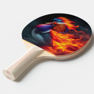 Ungeheuer Flammen-jubelnder Feuerbird Heißer Manda Tischtennis Schläger