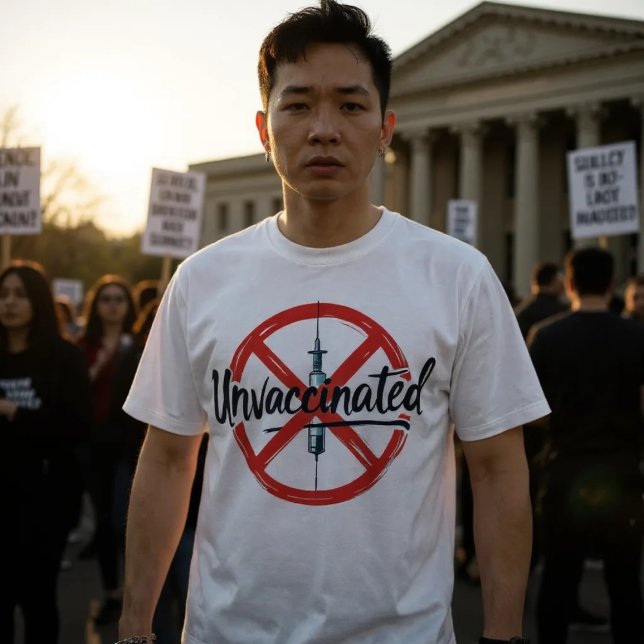 Ungeimpftes T-Shirt (Von Creator hochgeladen)