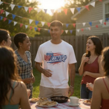 Ungeimpftes T-Shirt aus Tri-Mix