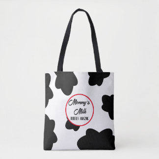 "Ungeordnete Phantastische Kuh Print Tasche