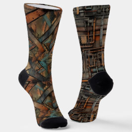 Ungerade, aber Match Socks Industrial Vibes Socken