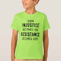Ungerechtigkeit und T-Shirt für Kinder