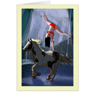 Ungesattelter Reiter