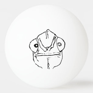 Ungeschickter Chamäleon-Klingeln Pong Ball Tischtennisball