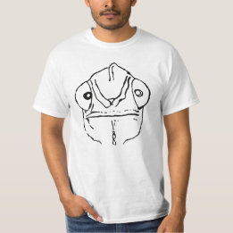 Ungeschicktes Chamäleon-Tier-T-Shirt T-Shirt