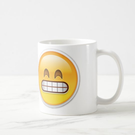 Ungeschicktes Emoji Kaffeetasse