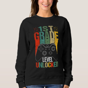 Ungesichertes Videospiel der 1. Klasse bis zur Sch Sweatshirt