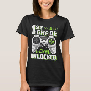 Ungesichertes Videospiel der 1. Klasse bis zur Sch T-Shirt