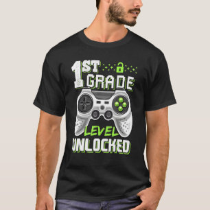 Ungesichertes Videospiel der 1. Klasse bis zur Sch T-Shirt