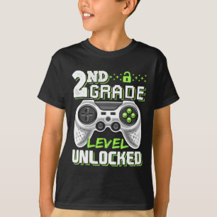 Ungesichertes Videospiel der zweiten Stufe zurück  T-Shirt