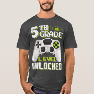 Ungesperrtes Videospiel der 5. Klasse zurück zur S T-Shirt
