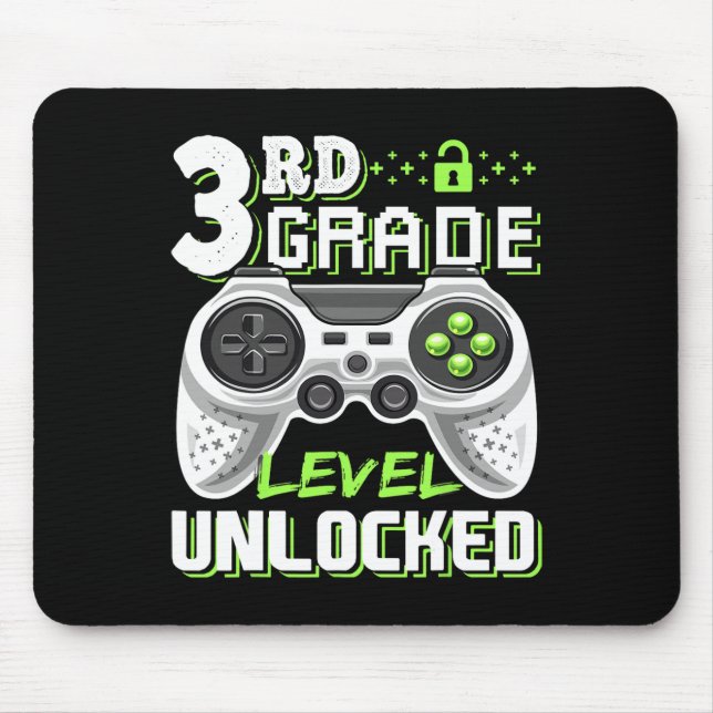 Ungesperrtes Videospiel der dritten Stufe bis zur  Mousepad (Vorne)