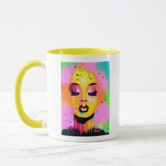 Ungestörte Abstrakte Kunst Tasse