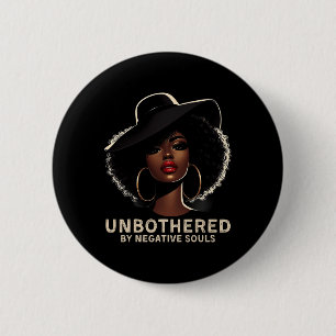 Ungestörte Sy Black Queen American Ladys Button