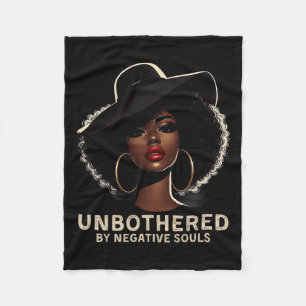 Ungestörte Sy Black Queen American Ladys Fleecedecke