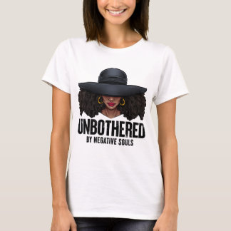 Ungestörter schwarzer Königin Afrikaner T-Shirt