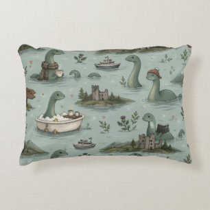 Ungetüm von Loch Ness Dekokissen