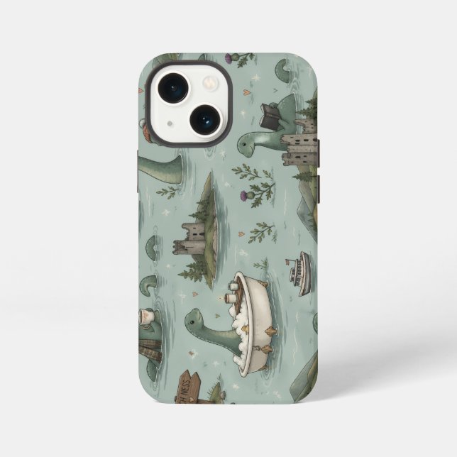 Ungetüm von Loch Ness  iPhone 13 Mini Hülle (Rückseite)