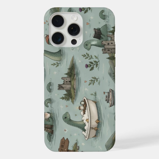 Ungetüm von Loch Ness  iPhone 15 Pro Max Hülle (Rückseite)