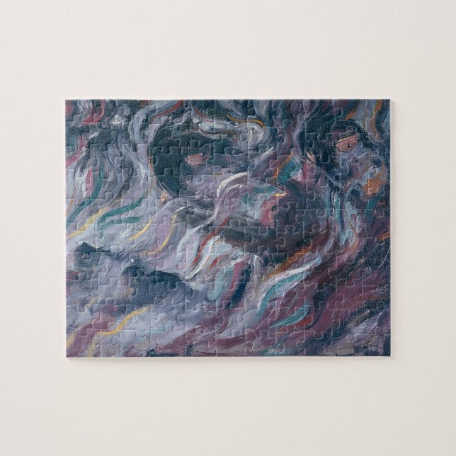 Ungewissheiten I. Die Abschiede (Triptychon) 1911 (Horizontal)