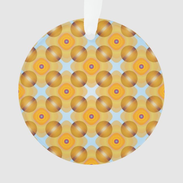 Ungewöhnlich gelb geometrisch ornament (Vorderseite)