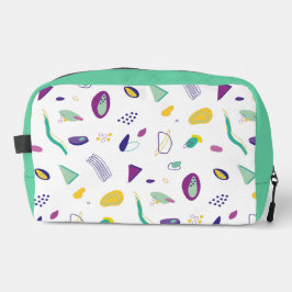 Ungewöhnliche abstrakte Formen. Waschbeutel