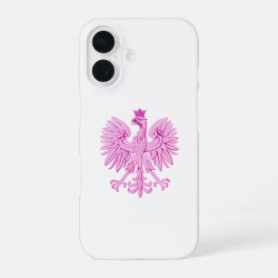 Ungewöhnliche iPhone-Hülle mit polnischem Adler iPhone 16 Hülle