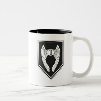 Ungewöhnliche Kreis-Presse-Kaffee-Tasse Zweifarbige Tasse
