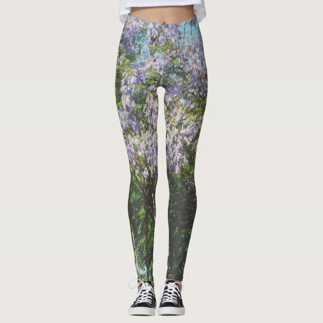 Ungewöhnliche Leggings-Design-Frau Leggings (Vorderseite)