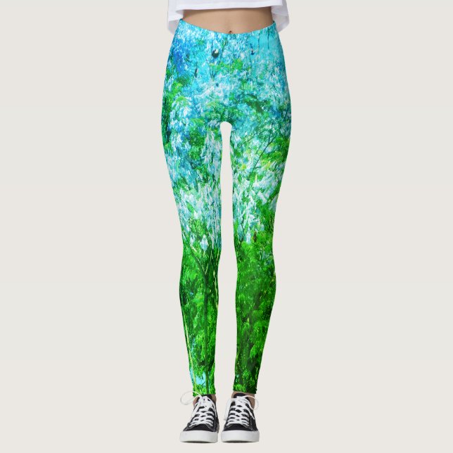 Ungewöhnliche Leggings-Design-Frau Leggings (Vorderseite)