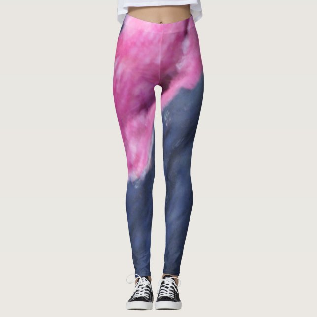 Ungewöhnliche Leggings-Design-Frau Leggings (Vorderseite)