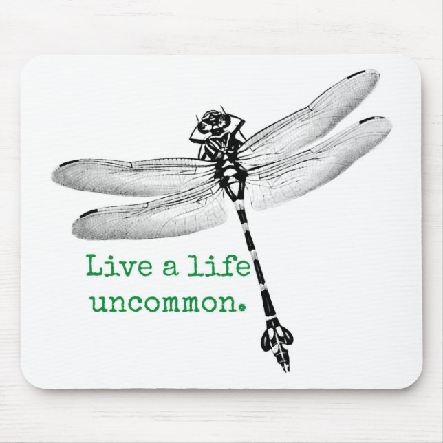 Ungewöhnliche Libelle Mousepad (Vorne)