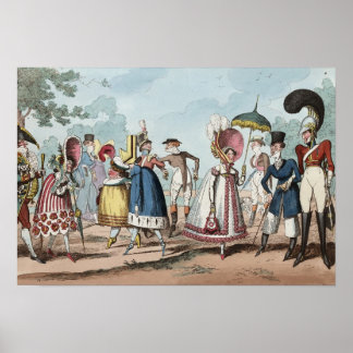 Ungewöhnliche Mode Poster