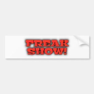 Ungewöhnliche Show Autoaufkleber