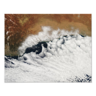 Ungewöhnliche Wolkenformationen Fotodruck