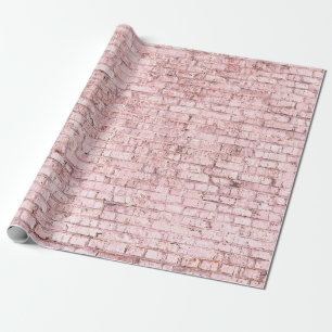 Ungewöhnlicher, hellgesättigter abstrakt rosa Hint Geschenkpapier