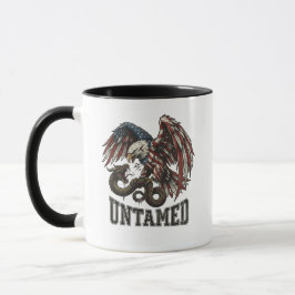 Ungezähmter Patriotischer Adler und Schlangenbeche Tasse