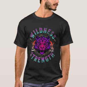 Ungezähmter Power: Wo Wildnis unzerbrechlich wird T-Shirt